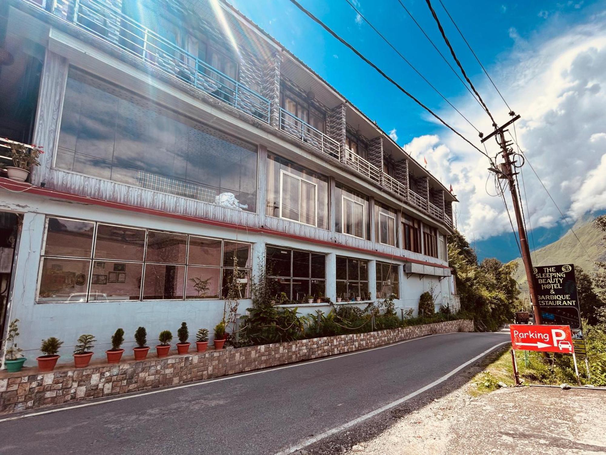 Sleeping Beauty Hotel Moutain View Property Joshīmath Exteriör bild
